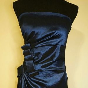 Cobalt blue semi-formal dress